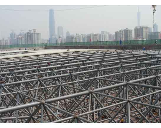 包头新建铁路干线广州调度网架工程